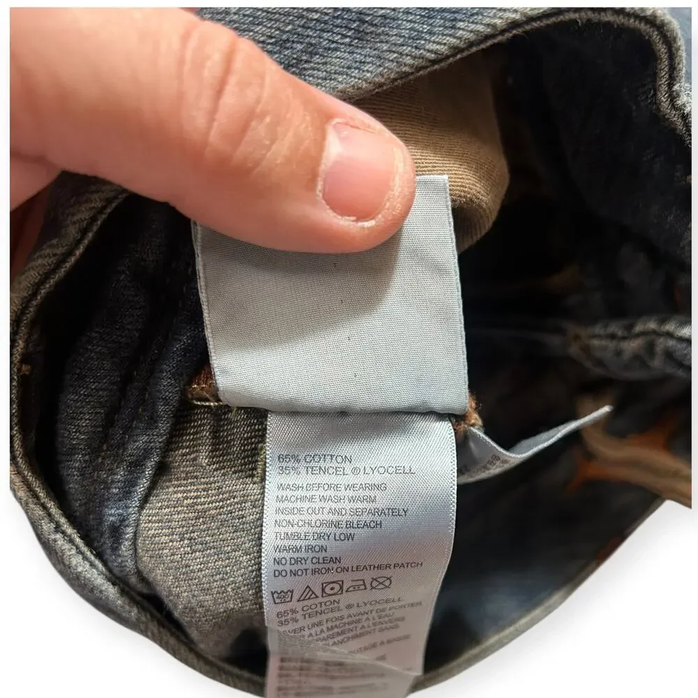 Tommy Bahama 36x32 Jeans Dark Wash Straight Denim Lyocell Blend Men M07 - Picture 6 of 6